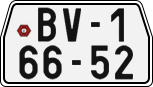 License plate of the Czech Republic, Motorcycles (1960)