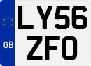 License plate of the United Kingdom, 2001 year system