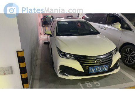 苏A·XE096, Toyota Allion