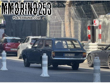 B RW 7833H, Opel Rekord