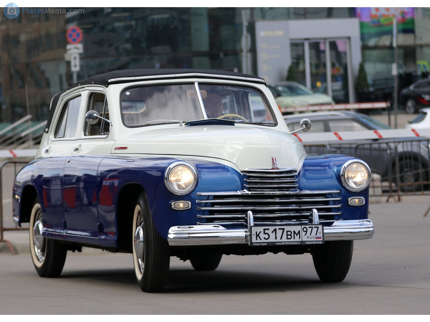 к 517 вм 977, GAZ 20 Победа 2nd series Cabriolet, 1949–1953