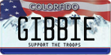 Colorado, Vanity Plates