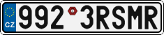 License plate of the Czech Republic, Vanity Plates