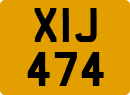 License plate of the United Kingdom, 1932 year system