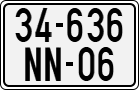 License plate of Vietnam, Diplomatic