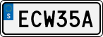 License plate of Sweden, Regular plates