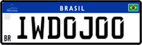 License plate of Brazil, Private owners (Mercosul)