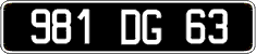 French license plate, FNI