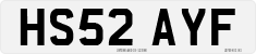 License plate of the United Kingdom, 2001 year system
