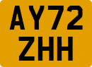 License plate of the United Kingdom, 2001 year system