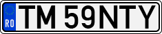 License plate of Romania, Regular plates