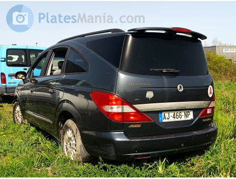 AJ-466-NP, SsangYong (KGM) Rodius / Stavic / Turismo
