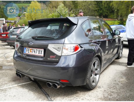 FE 747 BX, Subaru Impreza WRX STi