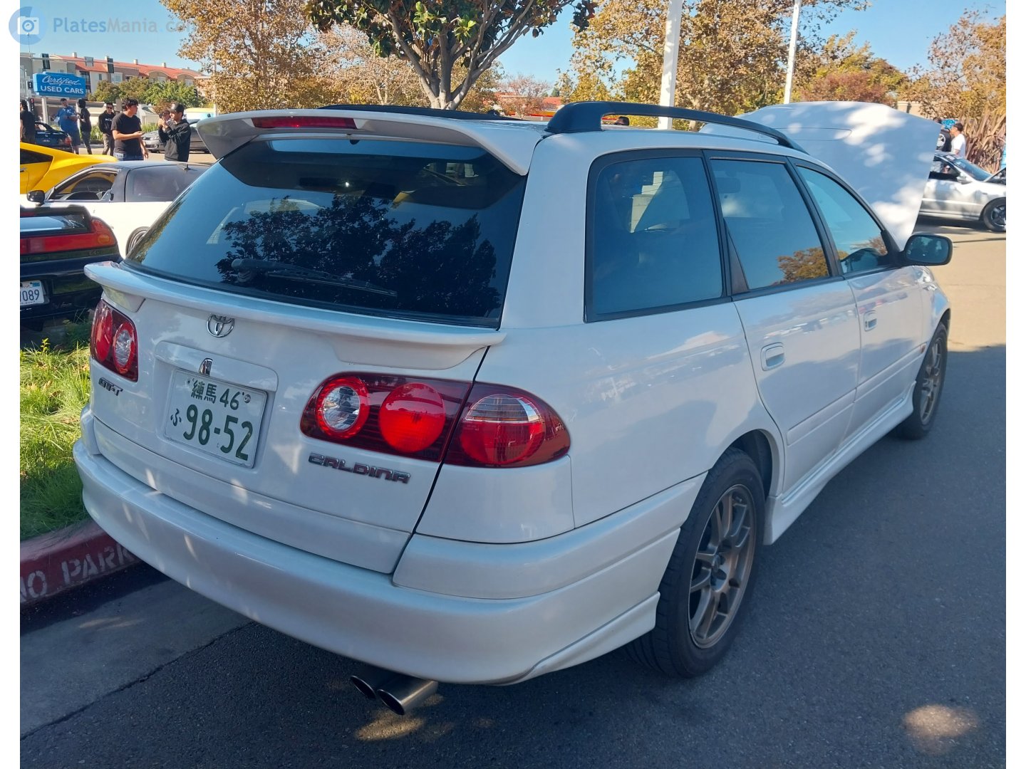 練馬 46 ふ 9852, License plate without vehicle 