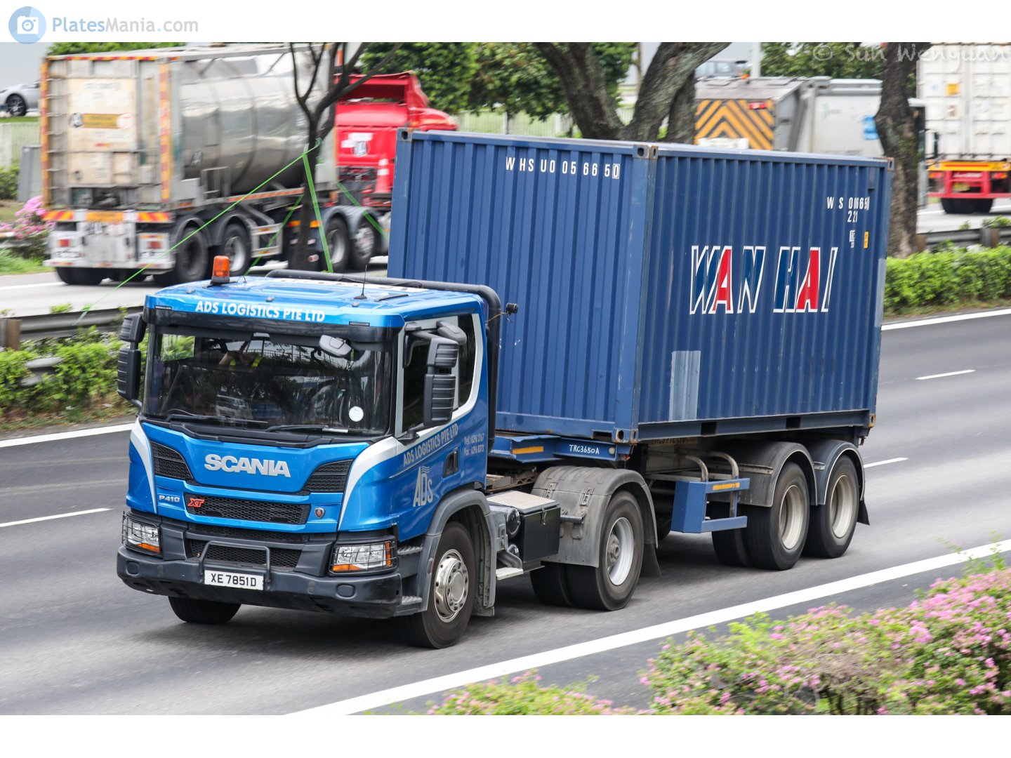 XE 7851 D, Scania P-Series 2nd gen XT, 2016–