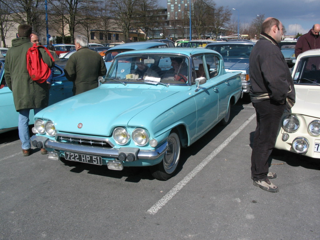 722 HP 51, Ford Consul 3rd gen Classic (315) 4-door Sedan, 1961–1963