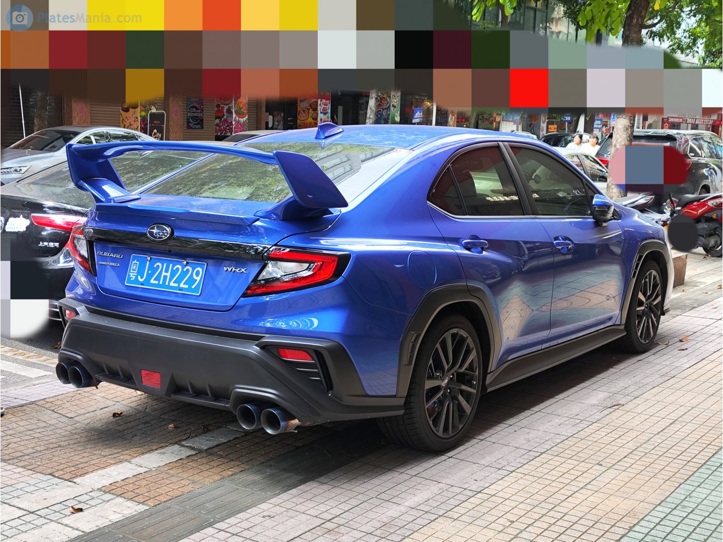 粤J·2H229, Subaru WRX 2nd gen Sedan (VB), 2021–