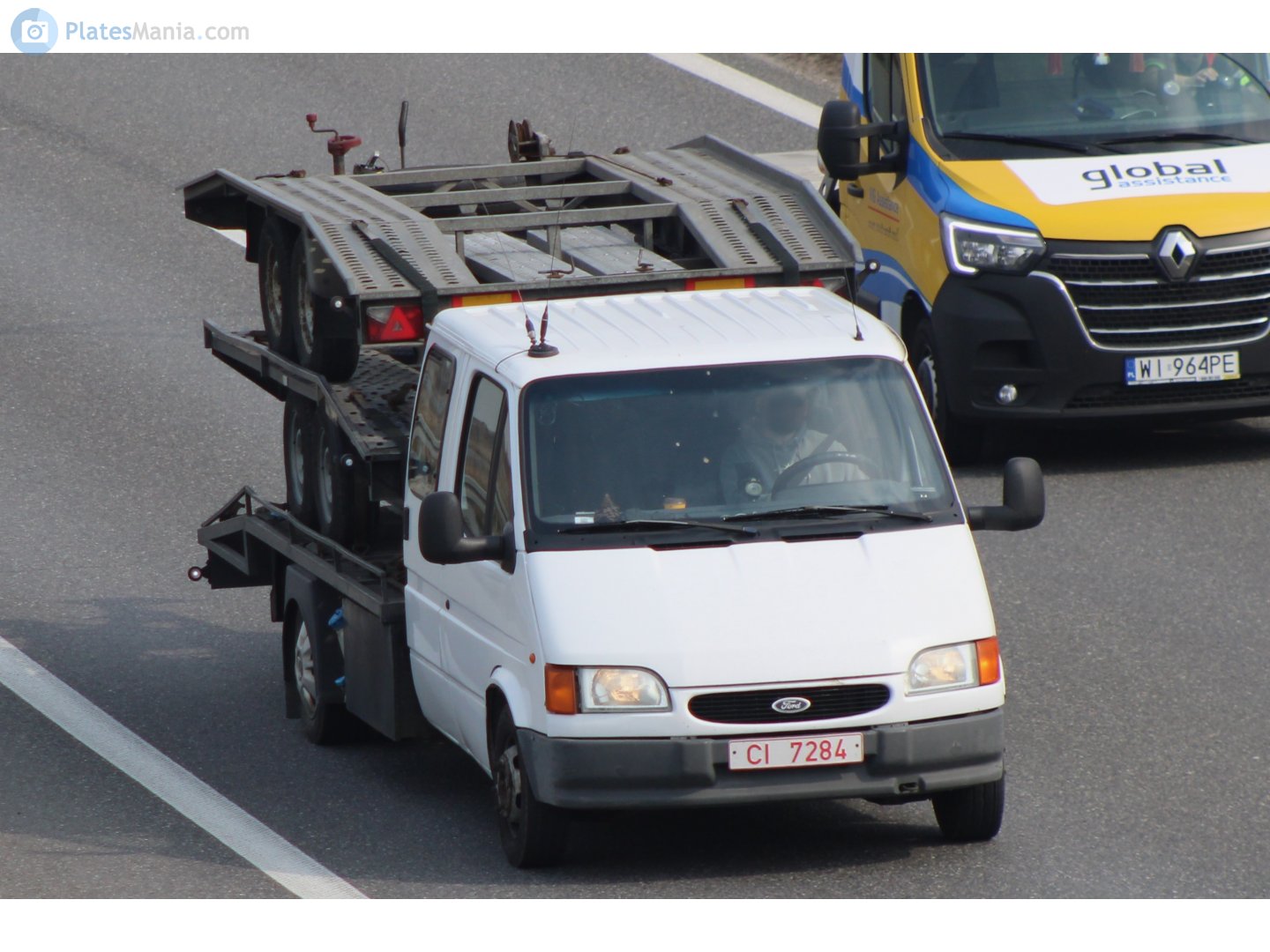 CI 7284, Ford Transit 2nd gen Double Cab, 1986–2003