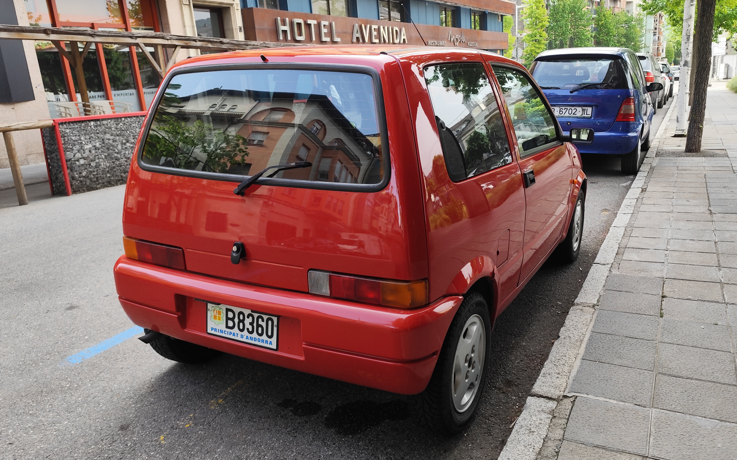 B 8360, FIAT Cinquecento 1st gen (170), 1992–1998
