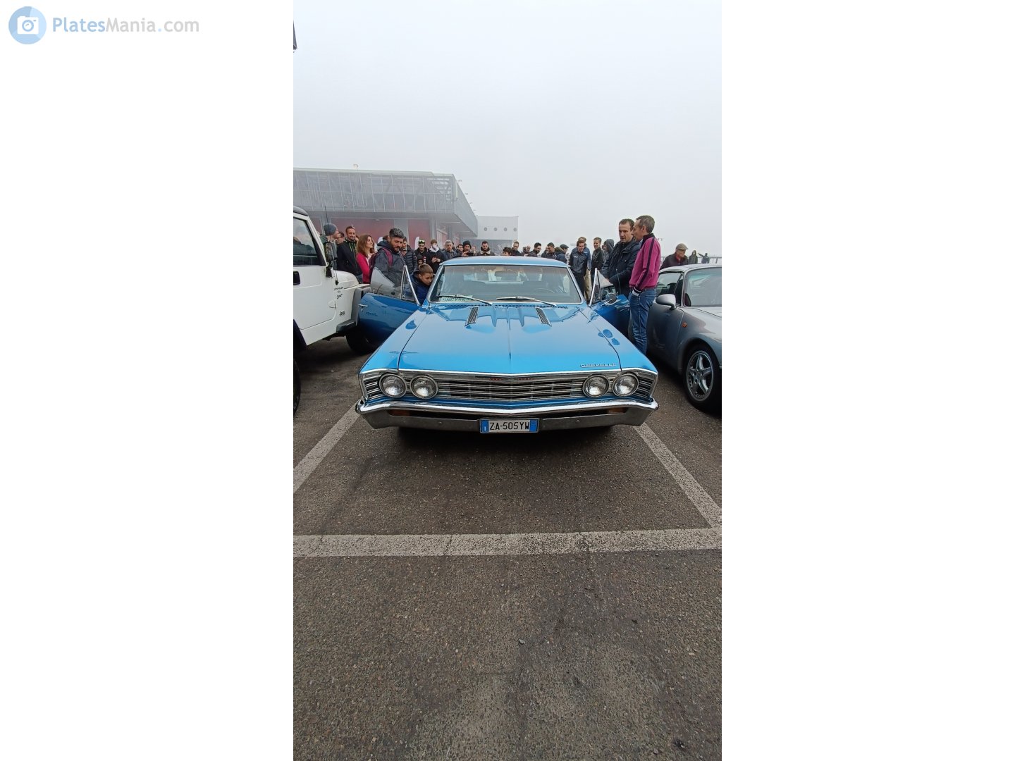 ZA 505 YW, Chevrolet Chevelle 1st gen 1967 2-door Hardtop (17/37; A-body), 3rd facelift, 1966–1967