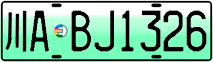 License plate of China, Electric vehicles