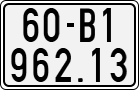 License plate of Vietnam, Motorcycles