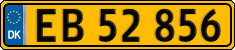 License plate of Denmark, Commercial vehicles