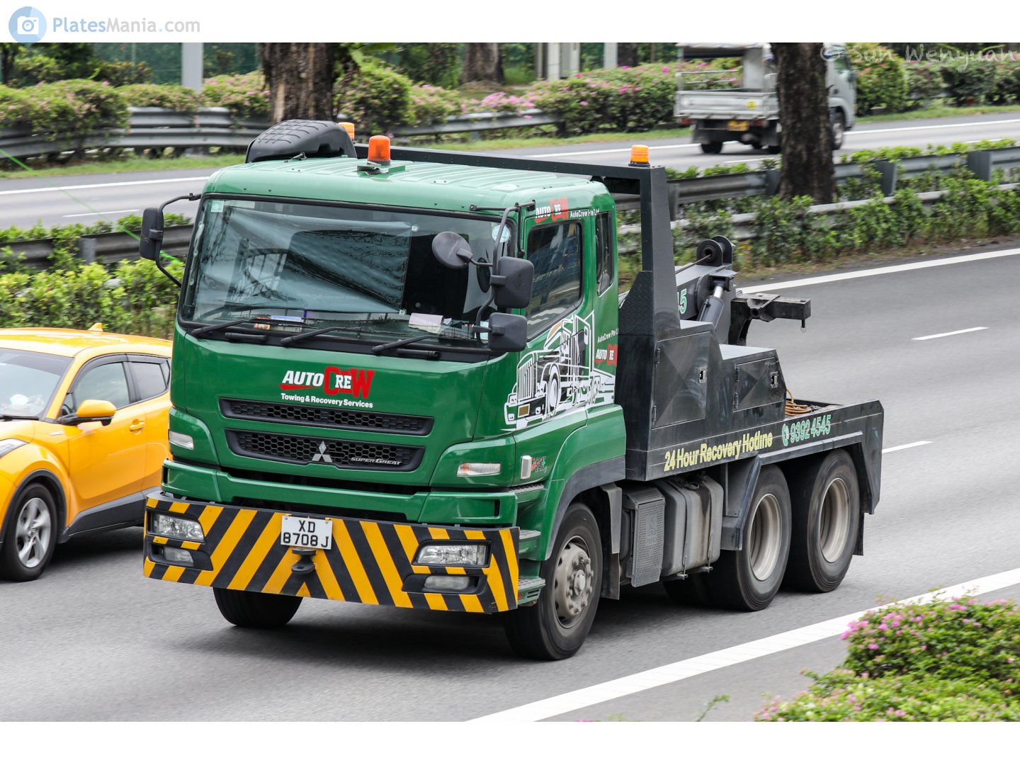 XD 8708 J, Mitsubishi Fuso Super Great 1st gen, facelift, 2007–2017