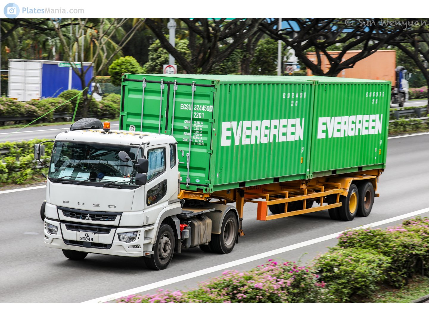 XE 9084 M, Mitsubishi Fuso Super Great 2nd gen, 2017–