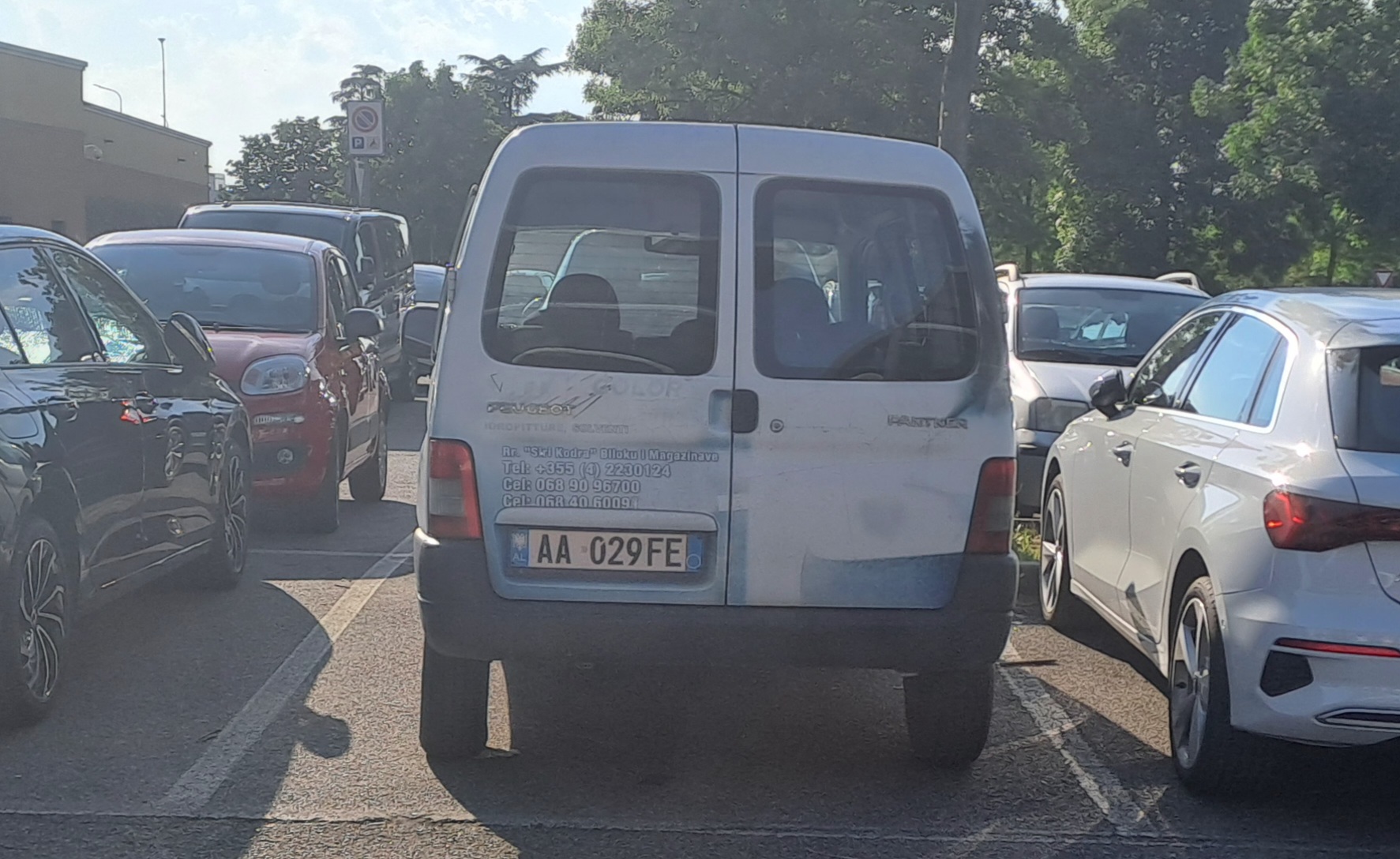 AA 029 FE, Peugeot Partner 1st gen (Origin) (M49), facelift, 2002–2013 (–present for LATAM-market)