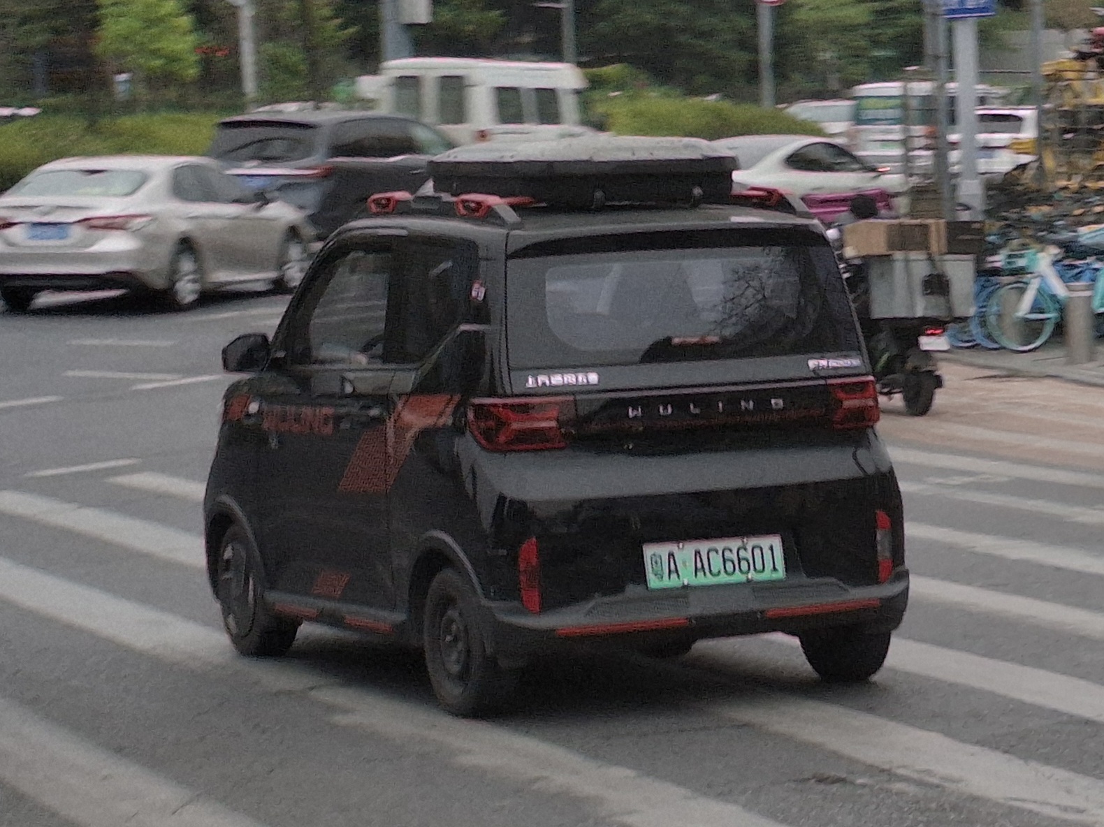 粤A·AC6601, Wuling Hongguang MINI EV 1st gen, Gameboy, 2020–