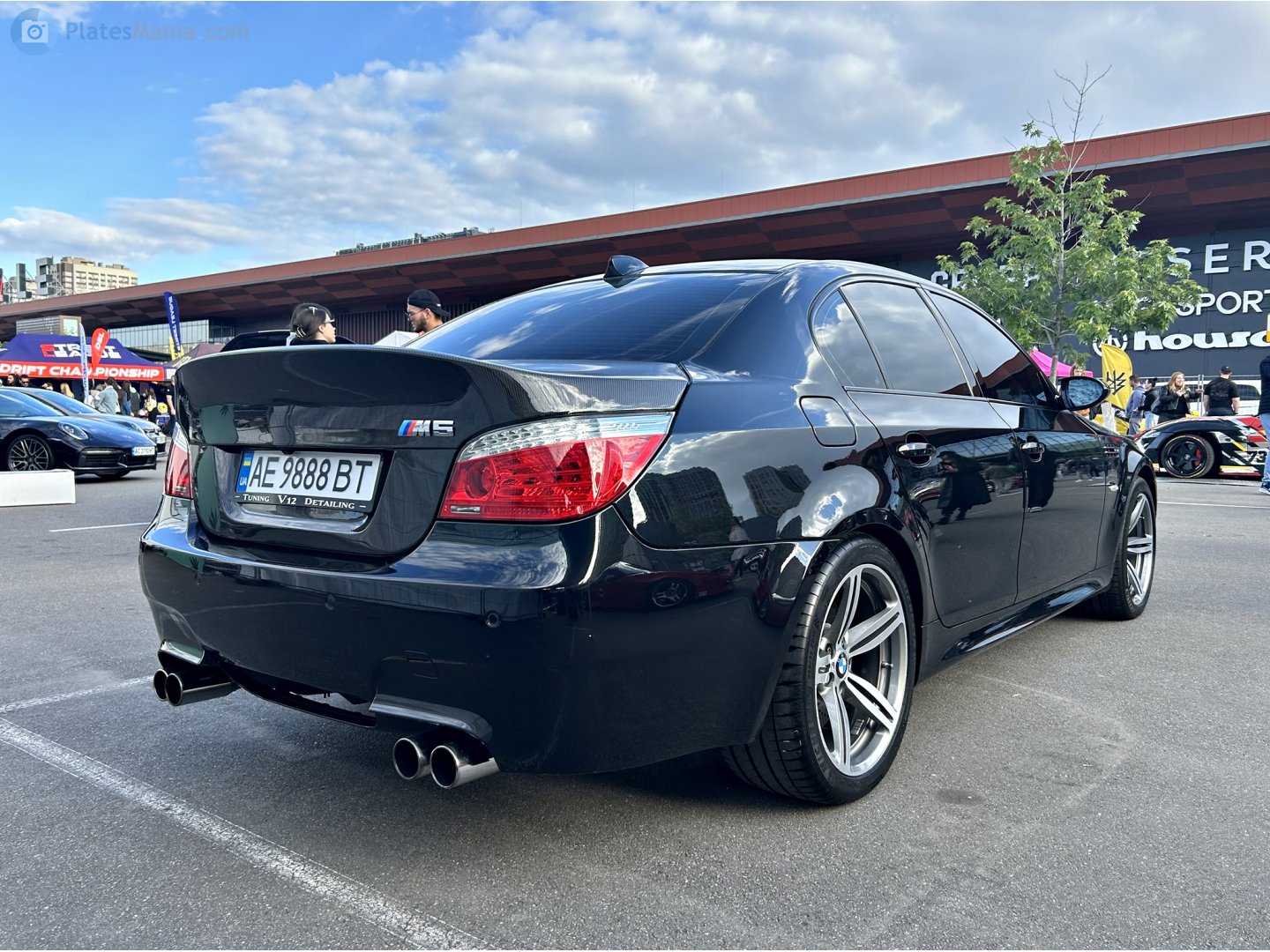 AE 9888 BT, BMW M5 4th gen Sedan (E60), 2004–2010