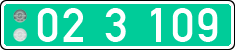 License plate of Lithuania, Diplomatic
