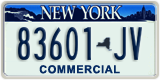 New York, Specialty plates (12345-AB)