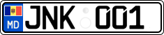 License plate of Moldova, Cars (2015)