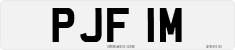 License plate of the United Kingdom, 1963 year system