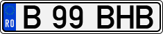 License plate of Romania, Regular plates