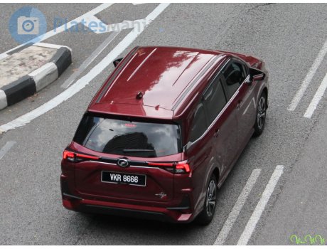 VKR 8666, Perodua Alza