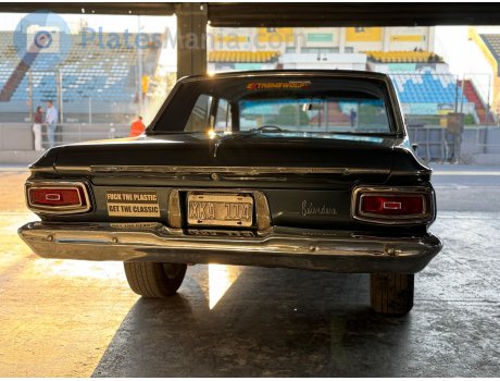 XKA 114, Plymouth Belvedere