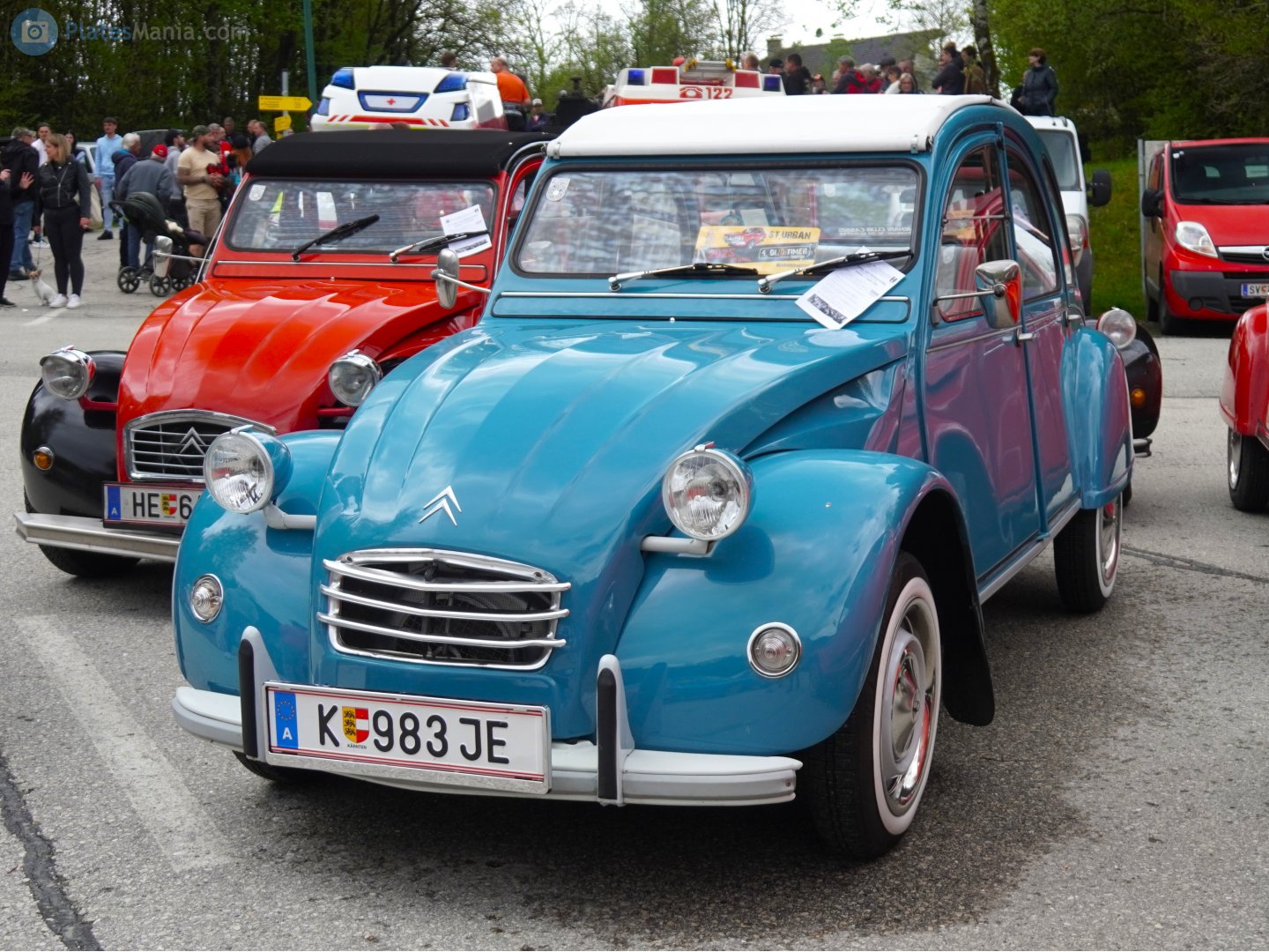K 983 JE, Citroёn 2CV 1st gen Sedan, 1949–1990