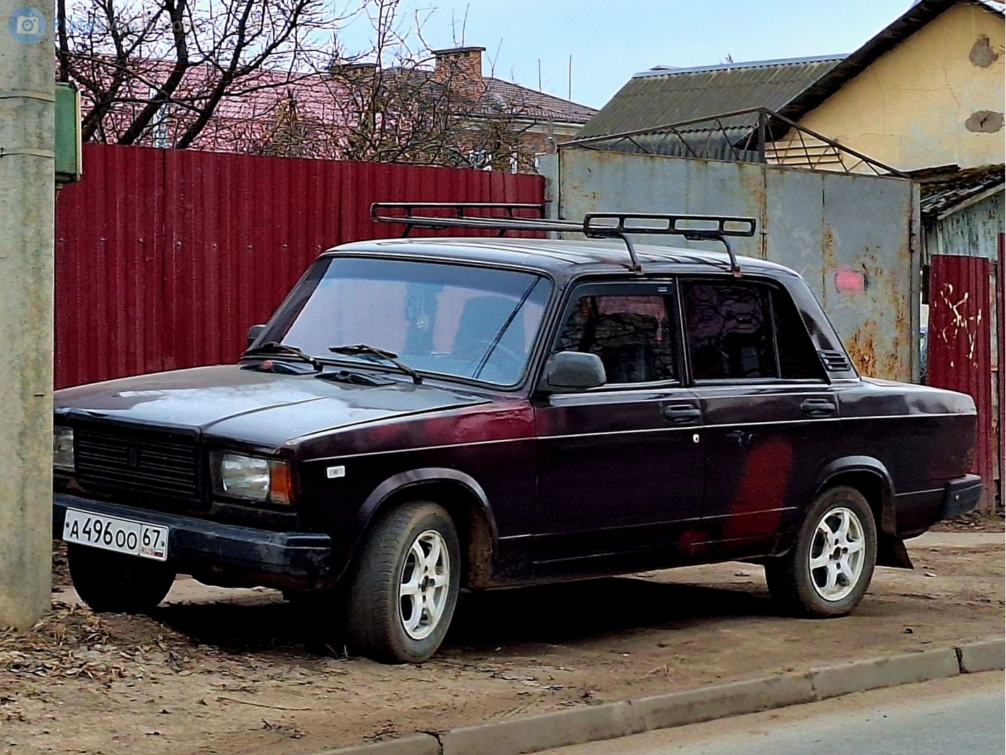 а 496 оо 67, Lada (VAZ) 2107 Жигули (Nova / Riva / Signet / 1500), 1982–2014