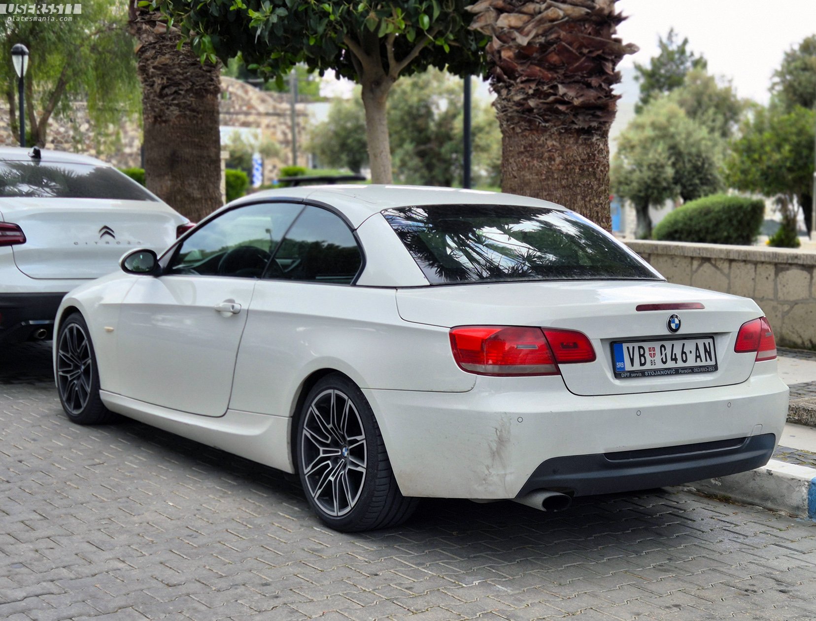 VB 046-AN, BMW 3 Series 5th gen Convertible (E93), 2007–2013