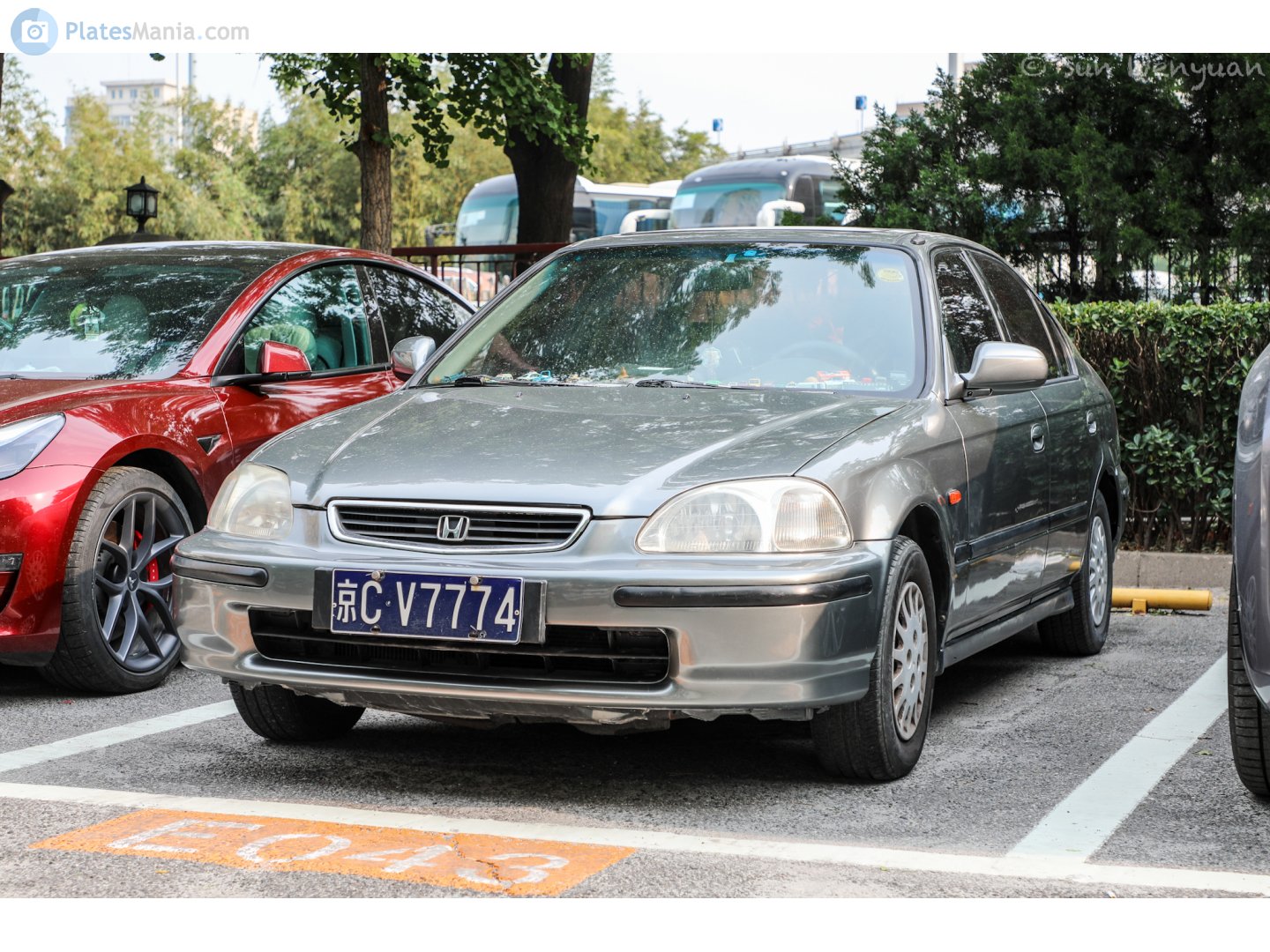 京C·V7774, Honda Civic 6th gen (Ferio) Sedan (EJ/EK; Global-market), 1995–2000