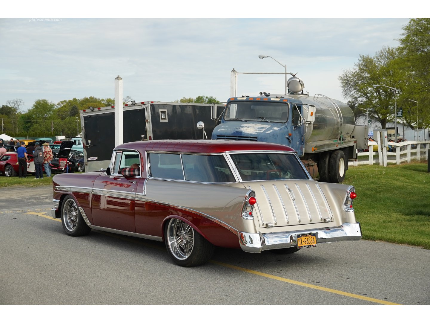 HX-96536, Chevrolet Nomad 1st gen 1956 (2429-1064; A-body), 1st facelift, 1955–1956