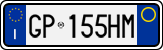 License plate of Italy, Cars (1994 year series)