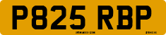 License plate of the United Kingdom, 1983 year system