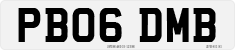 License plate of the United Kingdom, 2001 year system