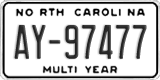 North Carolina, Multi Year (AB-12345)