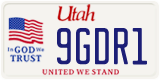 Utah, Specialty plates (1ABC2)