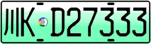 License plate of China, Electric vehicles
